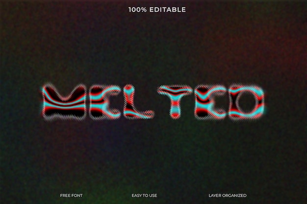 Liquid Font Style
