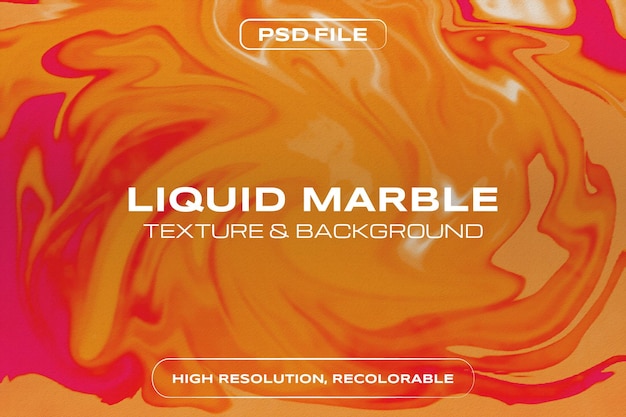 liquid marble background