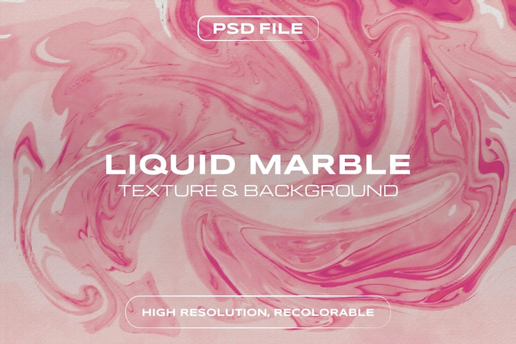 PSD liquid marble background