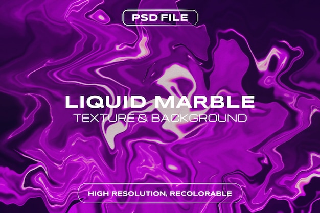 Liquid marble background