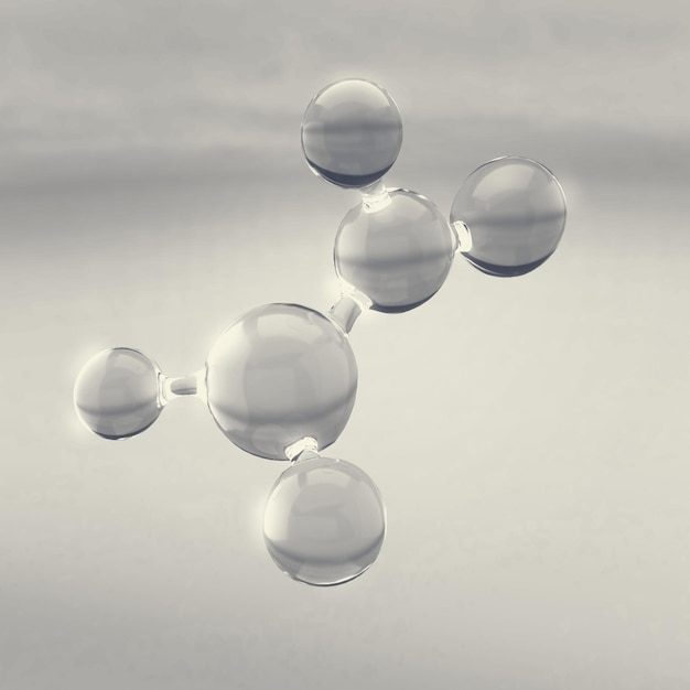 PSD liquid molecules shape