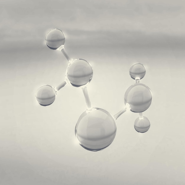 Liquid Molecules Shape