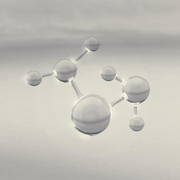PSD 액체 분자 모양