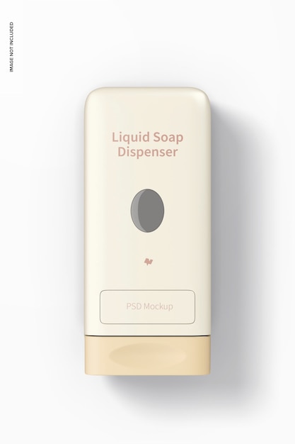 liquid soap dispenser mockup