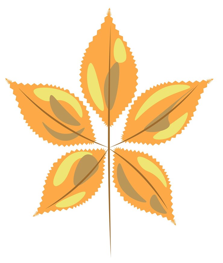 PSD liście clipart