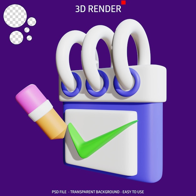 Lista Docelowa Ikon Renderowania 3d