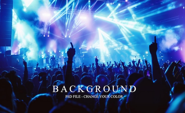 PSD live concert background