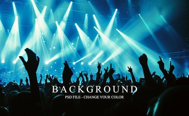 PSD live concert background