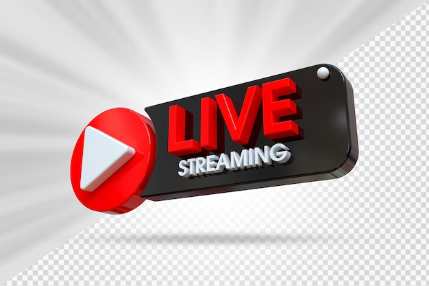 Live streaming 3d render