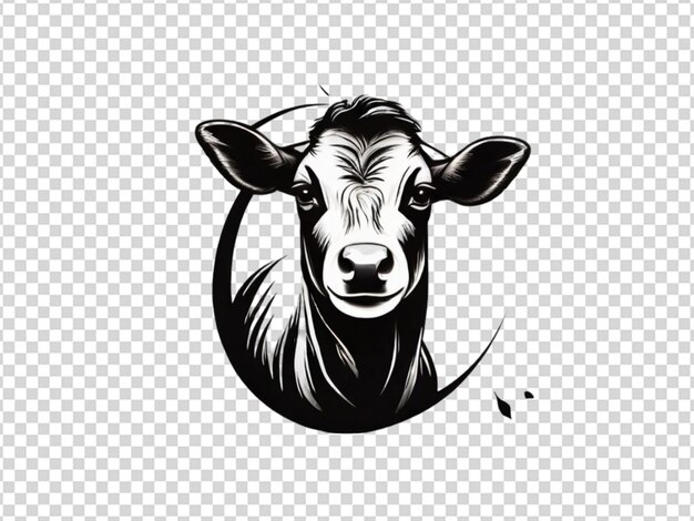 PSD livestock protection icon save farm animal on transparent background