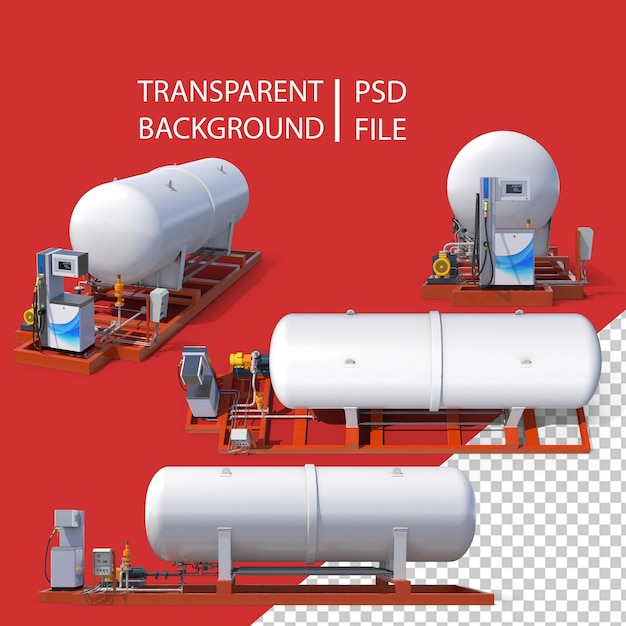 PSD lng mobile refueling station png