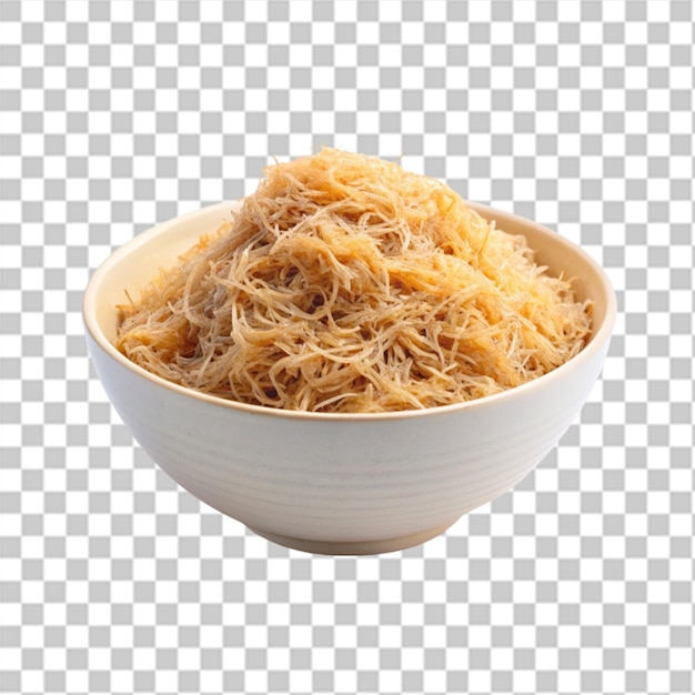 PSD lo mein isolated on transparent background