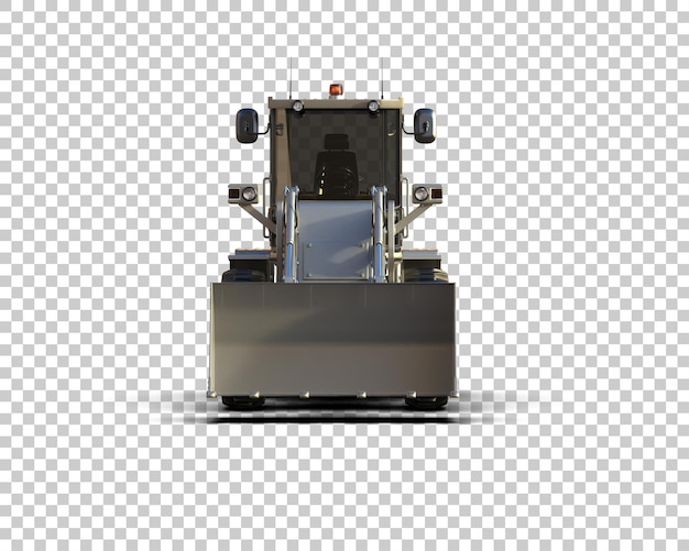 ภาพ 3 มิติแสดง Loader แยกจากพื้นหลัง