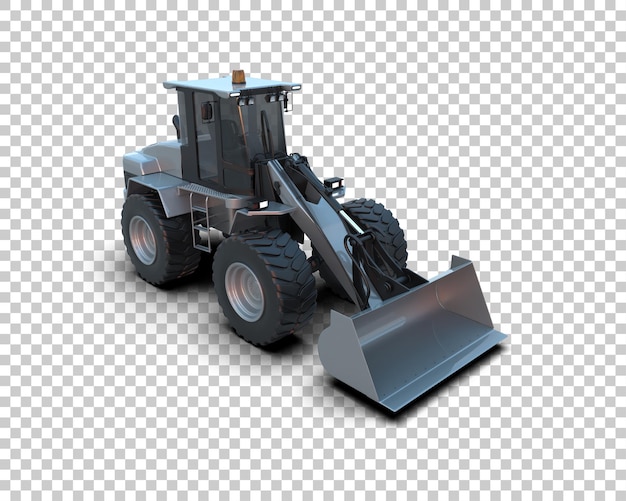 loader isolated on background 3d rendering illustration