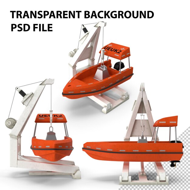 PSD loader with powerboat png