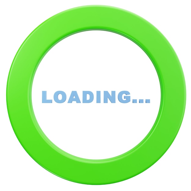 Loading animation graphic