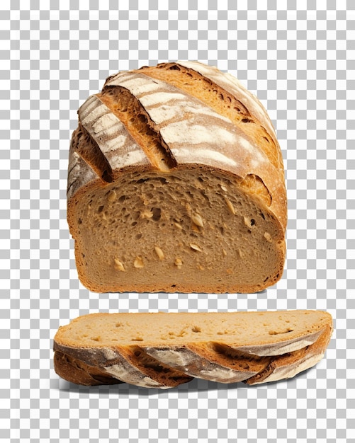 PSD loaf of bread isolated on transparent background png psd