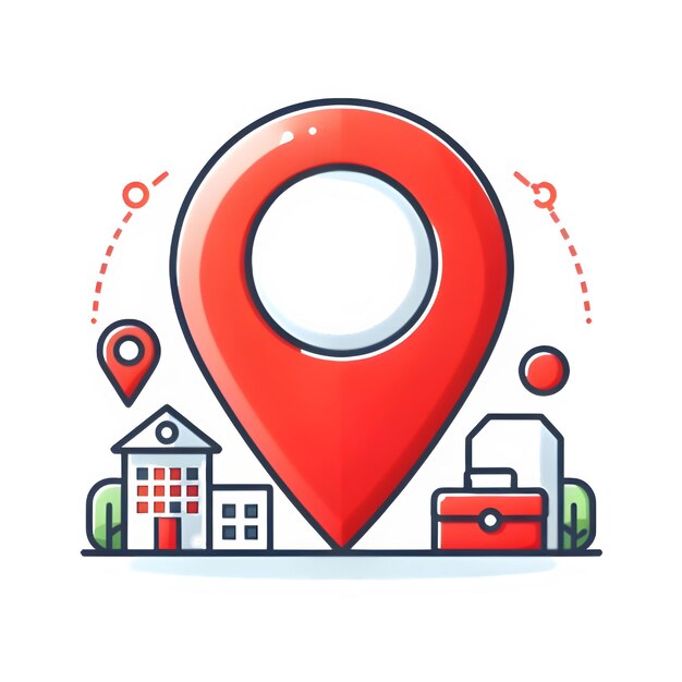 PSD location icon pin