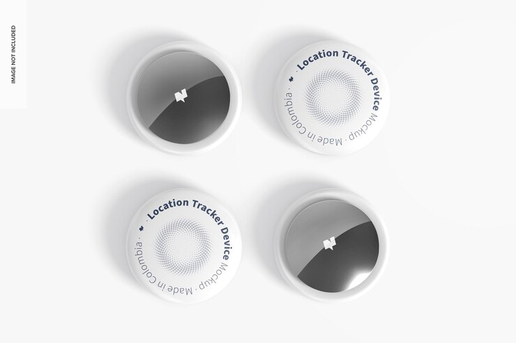 PSD location tracker device mockup, top view