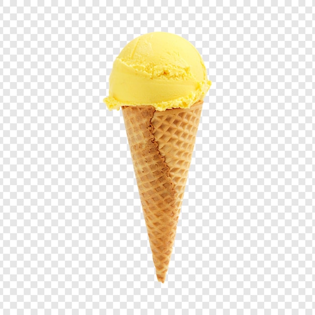 lody na stożku
