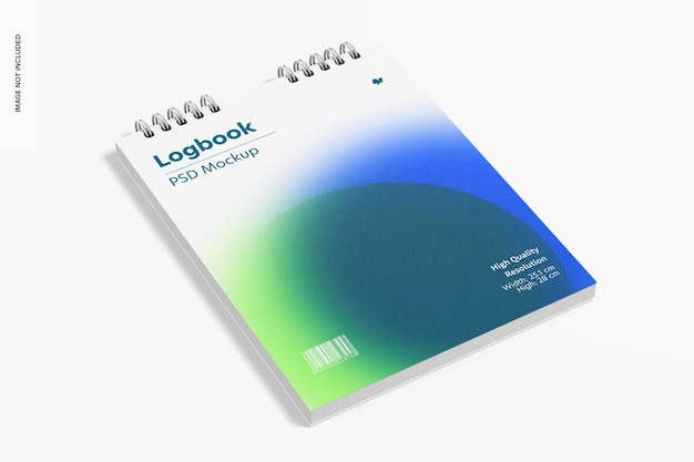 Logbook mockup