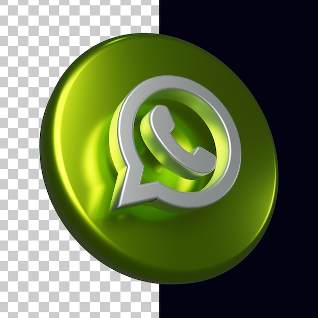 Logo 3d Whatsapp