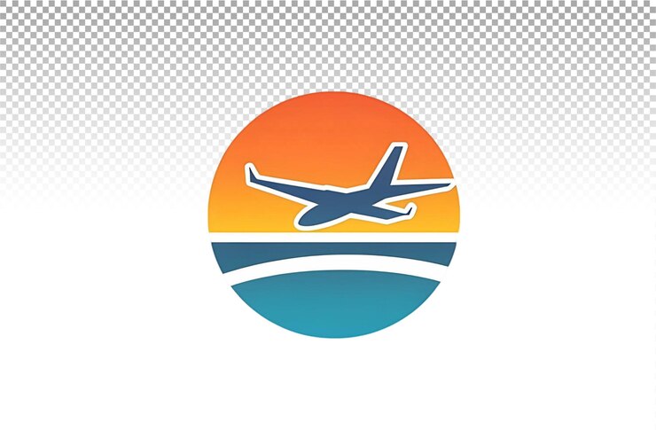 PSD a logo for a company that specializes in flights