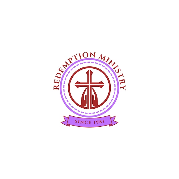 a logo for a cross and a cross