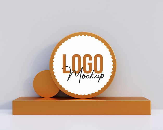 Logo design mockup