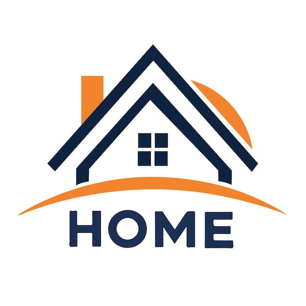logo domu dla domu i projektowania domu