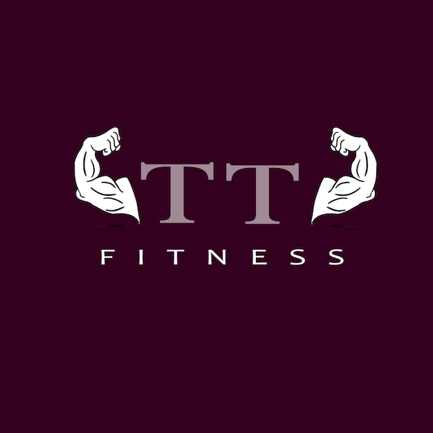 PSD a logo for a gym and fitness platforms