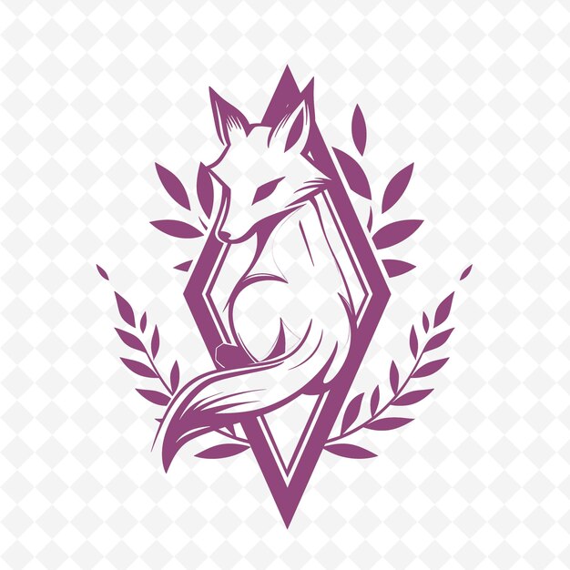 PSD a logo for a horse with a letter in it