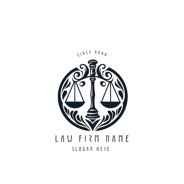 Logo lub marka firmy prawniczej