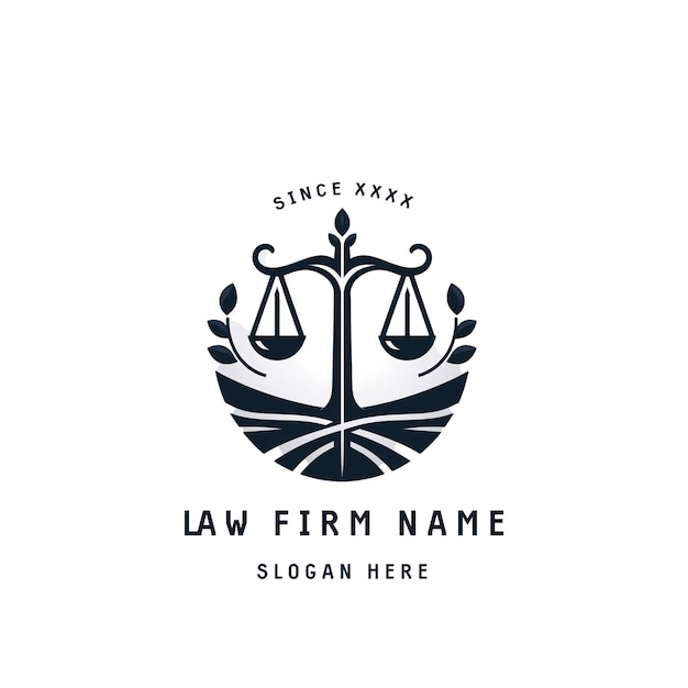 Logo lub marka firmy prawniczej