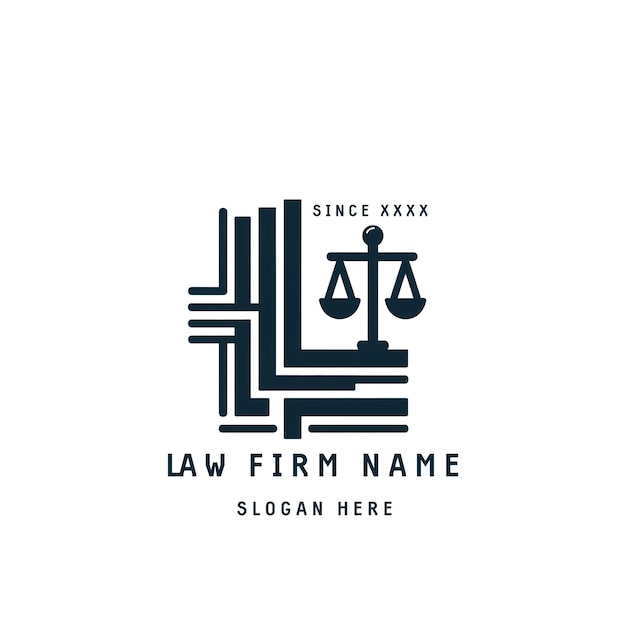 Logo lub marka firmy prawniczej