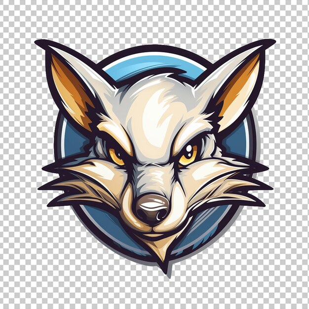 PSD logo maskotki bandicoot