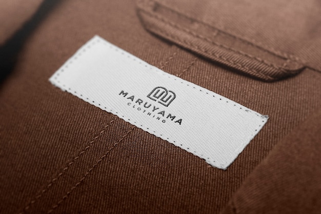 Logo Mockup Label Tag