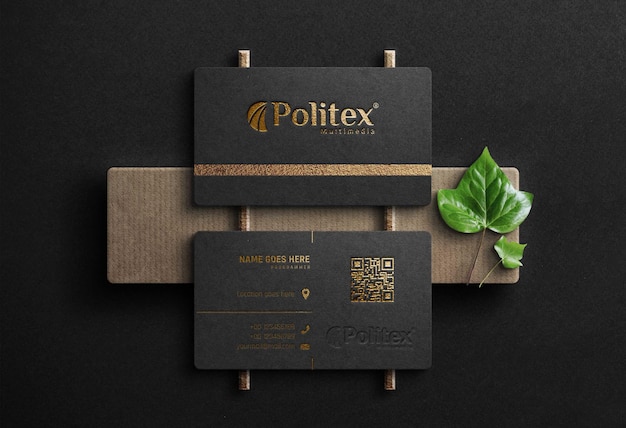 Logo mockup luxe