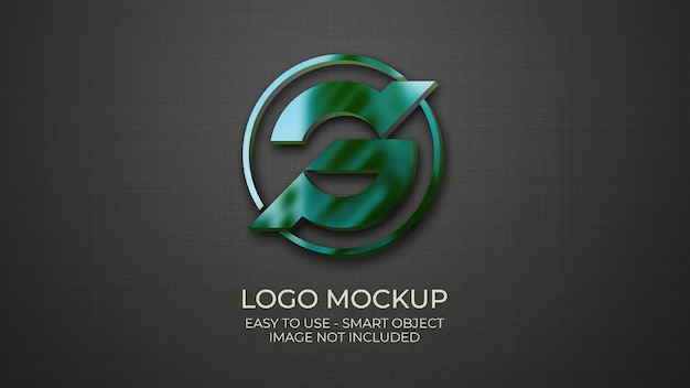 Logo Mockup op muur