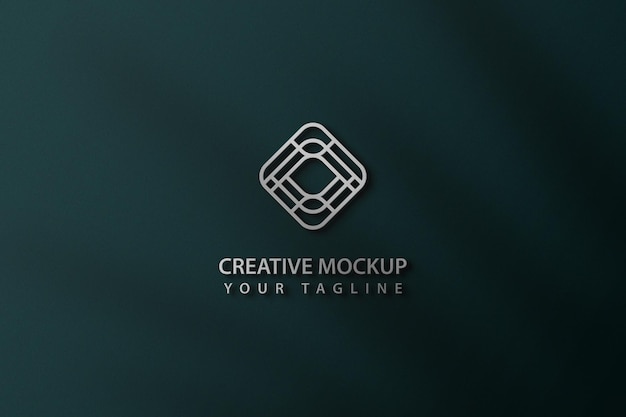 PSD logo mockup