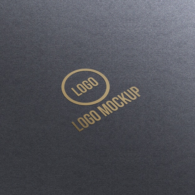 PSD logo mockup