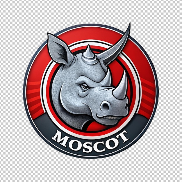 Logo Nosorożca Na Przezroczystym Tle