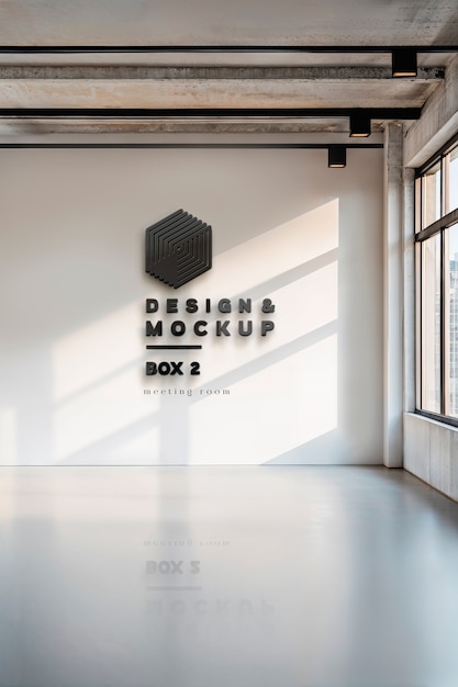 logo office mockup design