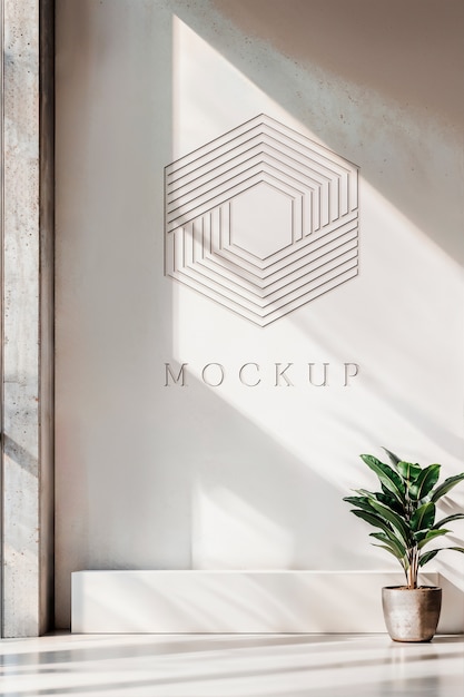 logo office mockup design
