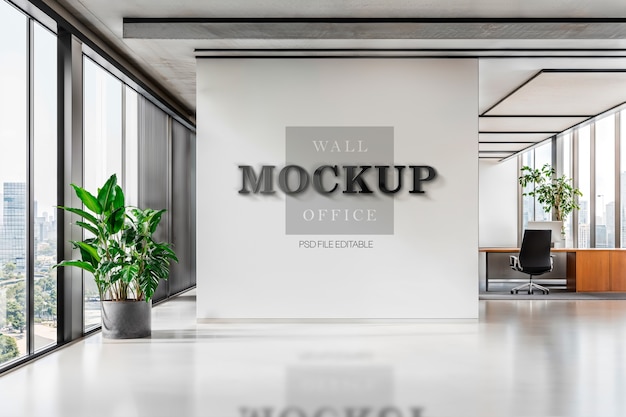 logo office mockup design
