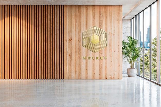 logo office mockup design
