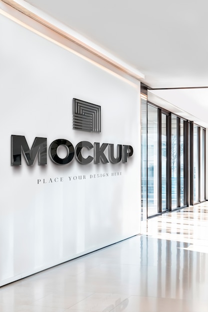 logo office mockup design