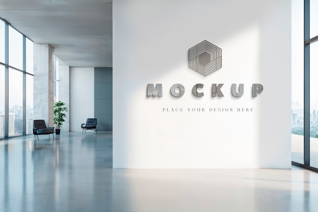 logo office mockup design