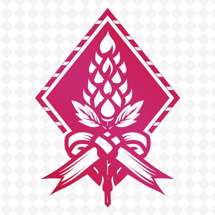 PSD logo pszenicy na białym tle