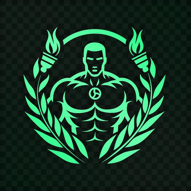 PSD a logo for a superhero with the symbol of the body and the word body on it